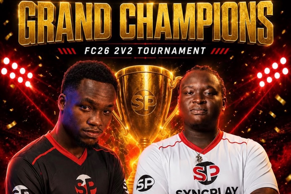 Twin Terrors Beat Titans 8-3 to Win the SyncPlay FC26 2v2 Grand Final