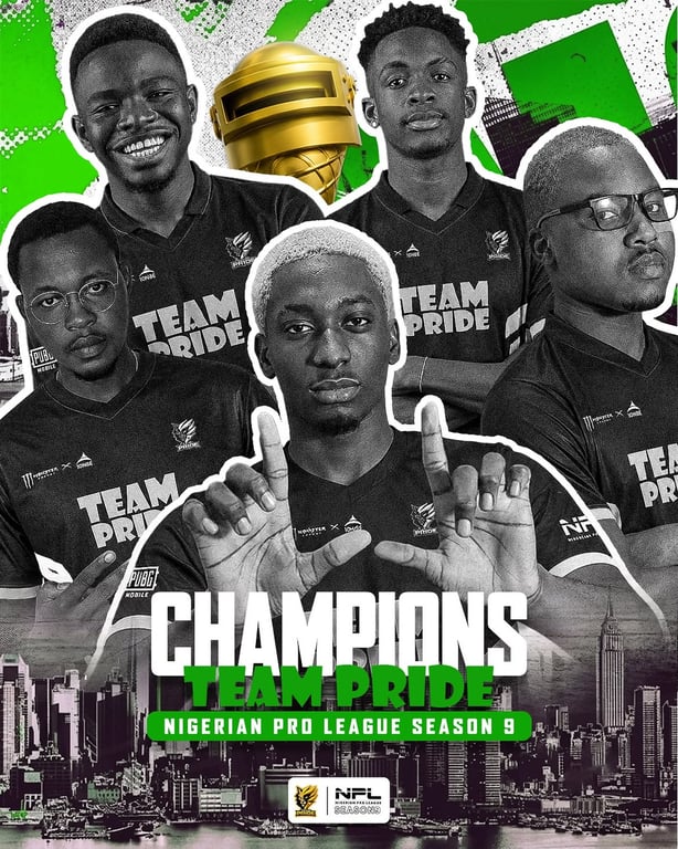 Team Pride Crowned NPL Season 9 Champions at Lagos Grand Finals