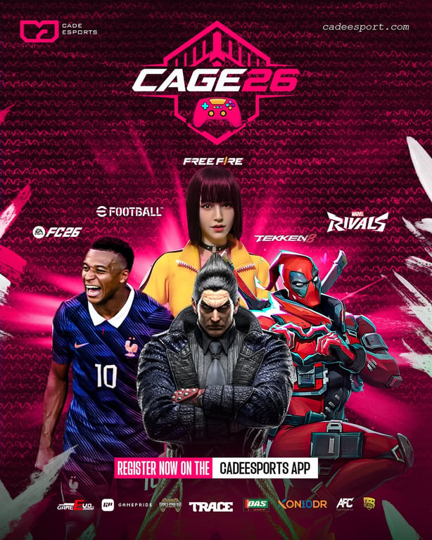 CAGE26 Returns: Cade Esports Set to Ignite Nigeria’s Gaming Scene with 10 Million Naira Prize Pool