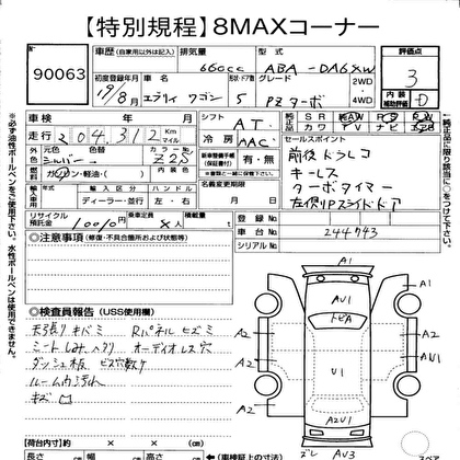 2007 SUZUKI EVERY WAGON PZ TURBO 