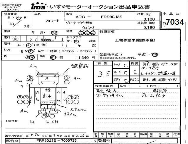 2006 ISUZU FORWARD Wing