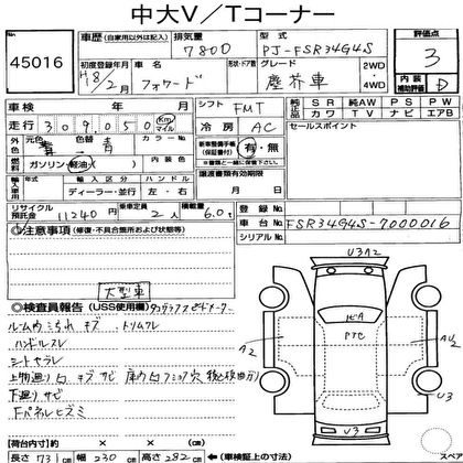 2006 ISUZU FORWARD PAKER 