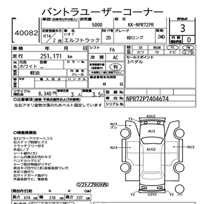 2002 ISUZU ELF SUPERLONG 2D Truck