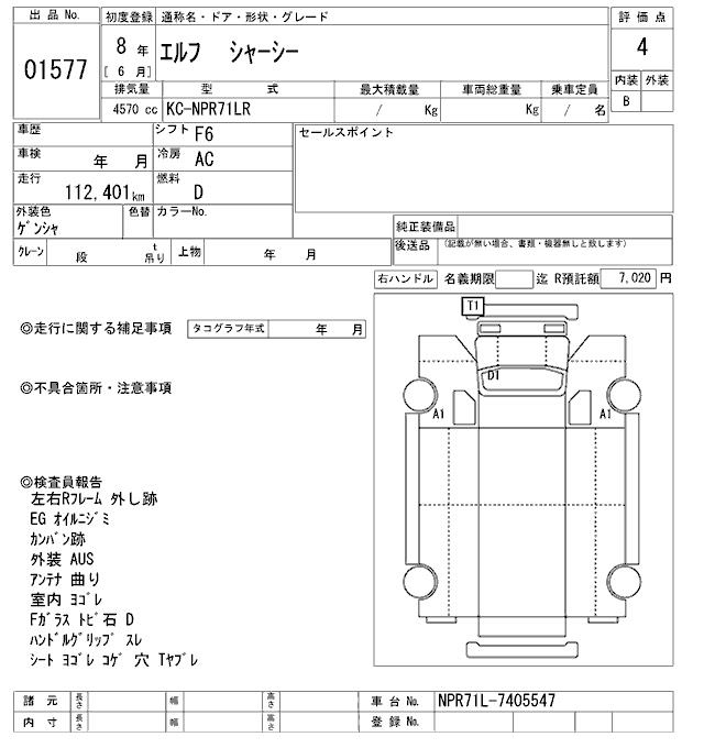 1996 ISUZU ELF 