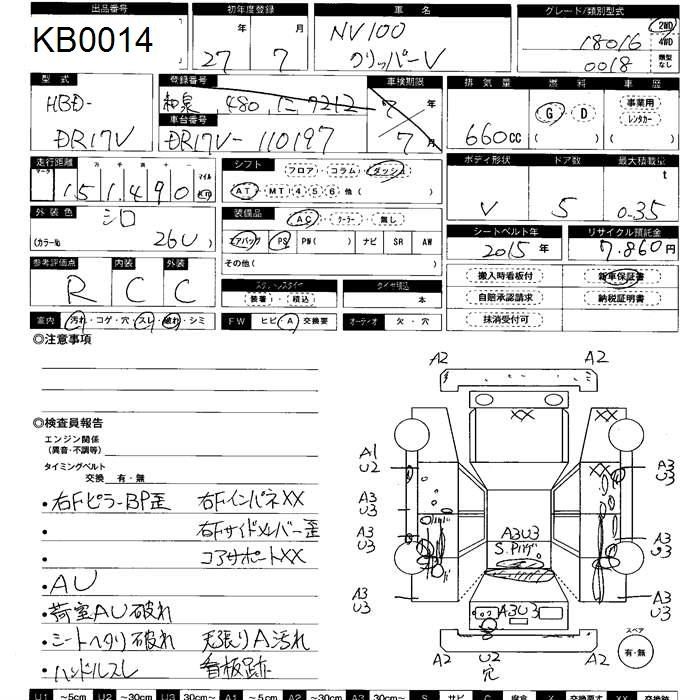 2015 NISSAN CLIPPER RIO 