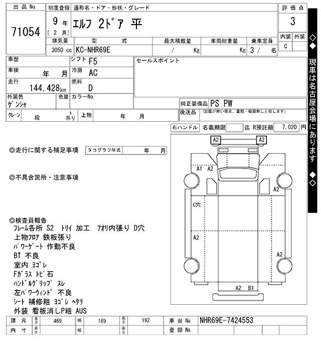 1997 ISUZU ELF 