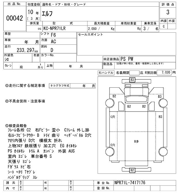 1998 ISUZU ELF 