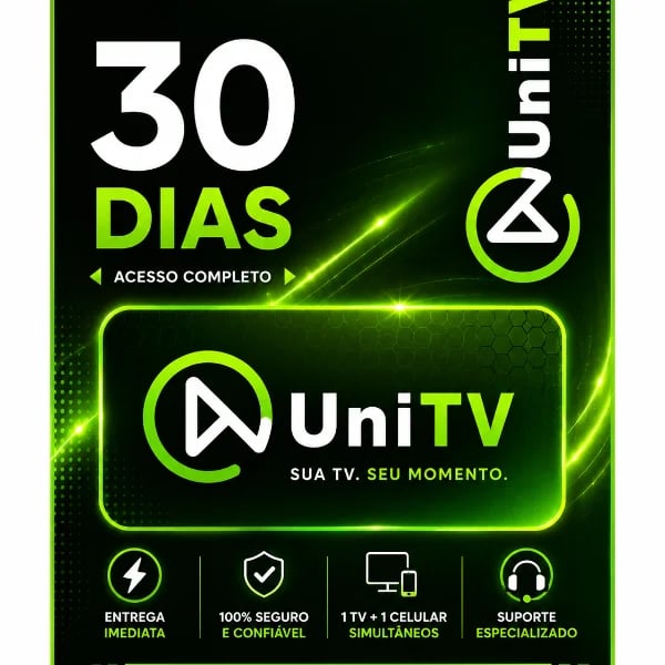 Recarga UniTv 30dias 
