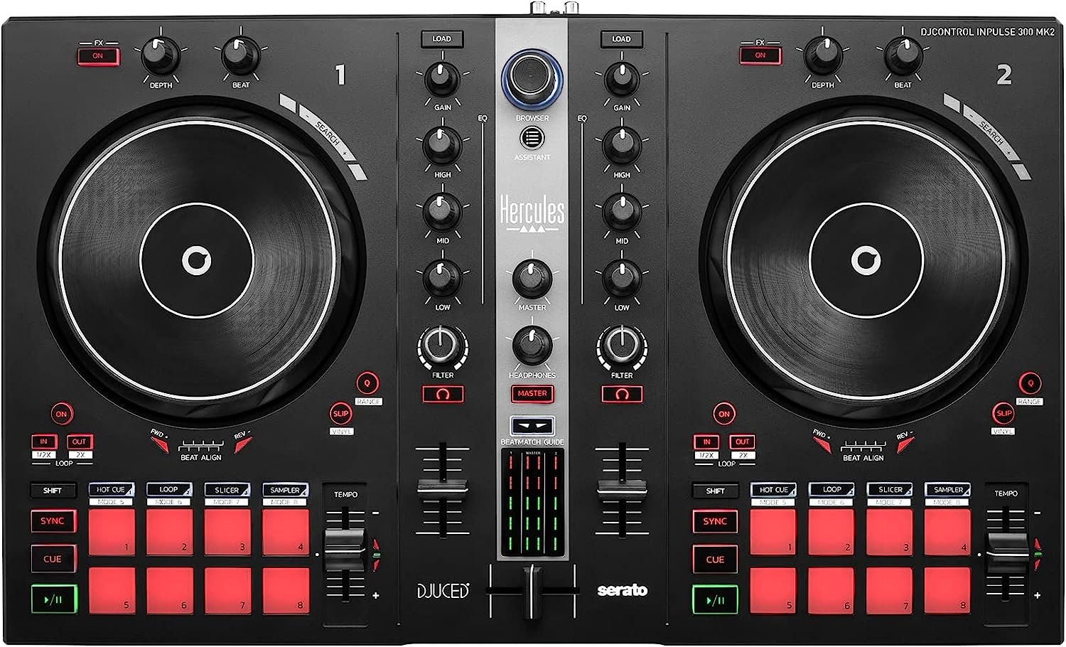 Controlador DJ Hercules Inpulse 300 MK2