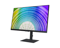 Monitor Samsung QHD 24", LS24A600UCLXZS, 2K, IPS, HDR10, 75hz, 5ms, USB-C, PC/MAC, HDMI, DisplayPort, Borderless, Pivoteable, FreeSync - Lapshop Chile