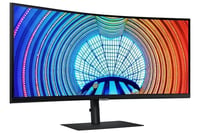 Monitor Samsung Ultrawide Curvo 1000R 34", LS34A650UXLXZS, Ultra WQHD, VA, HDMI, DisplayPort, USB-C (PC/Mac), 100Hz, Freesync, S34A650U - Lapshop Chile