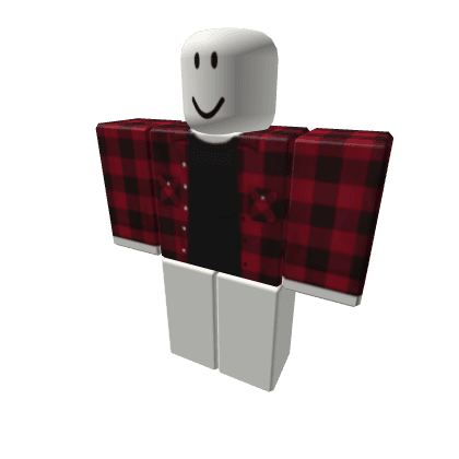 × red flannel w/ black tee