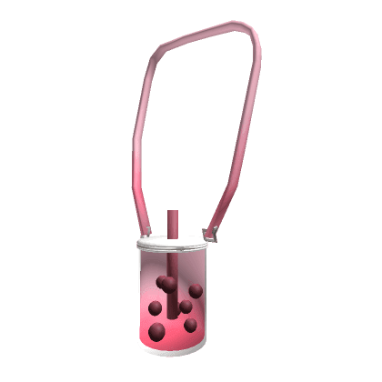 Strawberry Boba Purse