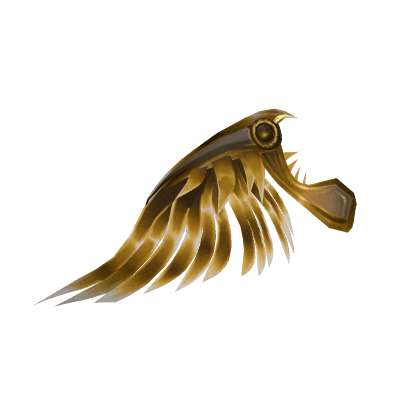 Gold Metal Left Wing