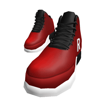 Red Basketball Shoes