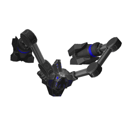 Blue Mecha Arms (Over-Hanging)