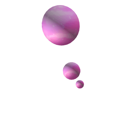 Pink Air Bubbles