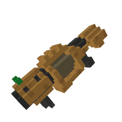8-Bit Pixel Grenade Launcher