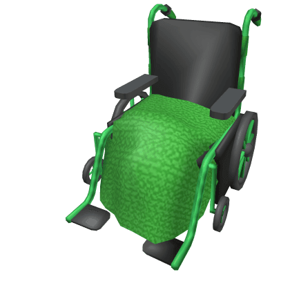 Green Wheelchair