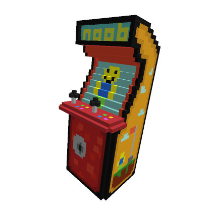 8-Bit Pixel NOOB Arcade Cabinet