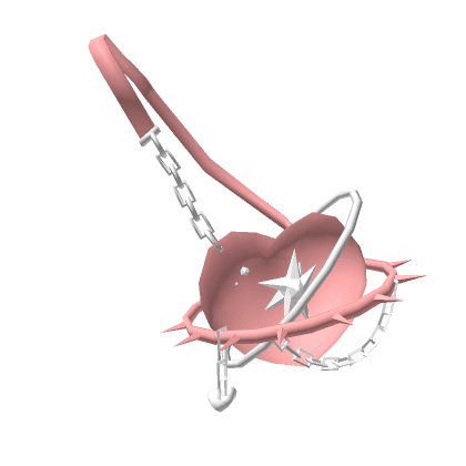 Pink Thorn Heart Bag