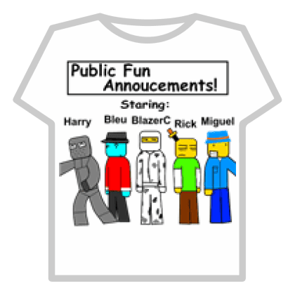 Public Fun Annoucements/PFAs (Fan Group!)