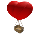 Heart Air Balloon