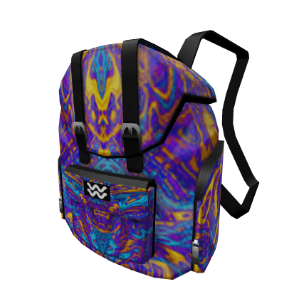 WAVE Oil Slick Backpack - Vivid Nebula