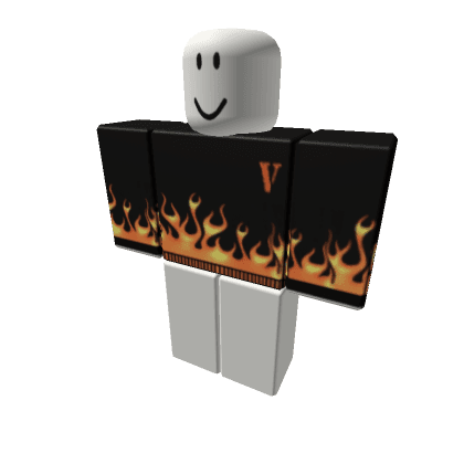 [ ? ] Orange Flame Vlone - Roblox