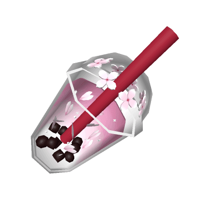 Sakura Blossom Boba Drink