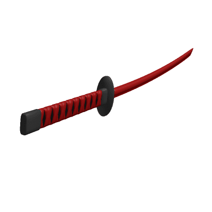 Anime Red Katana