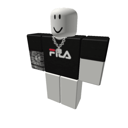 Black and FILA Logo