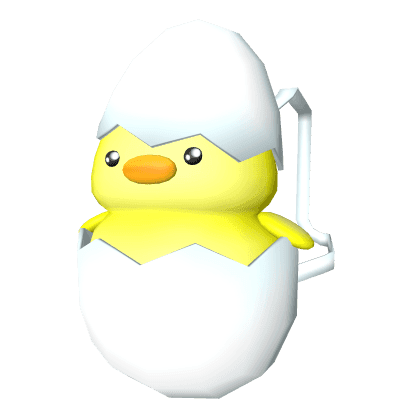 1.0 Hatched Chick Plush Backpack