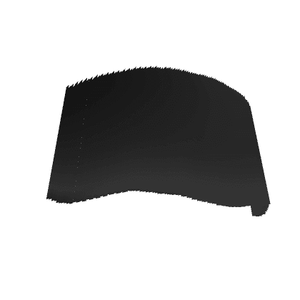 Black Disappearing Visor