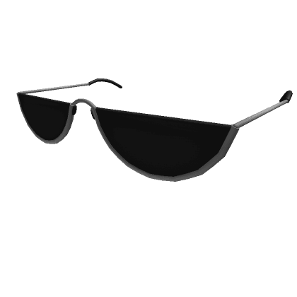 Semi-circle Sunglasses (Silver)