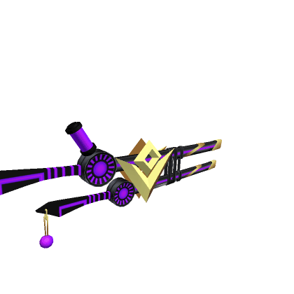 Sci - fi Katana(Black and Purple)