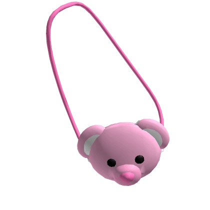 Cute bear bag Pink