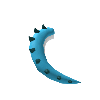 Cyan Scalie Dragon Tail