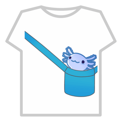 Blue Axolotl Bag