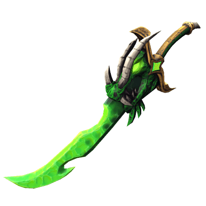 Green Dragon Crystal Blade