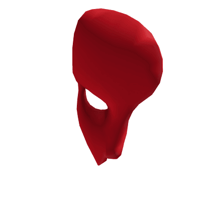 Red Half Face Mask