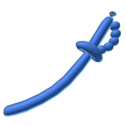 Classic Blue Balloon Sword