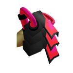 Left Sci-fi Samurai Shoulder Guard(Red)