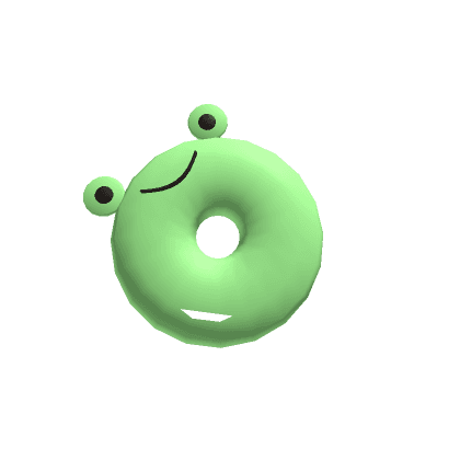 Frog Doughnut