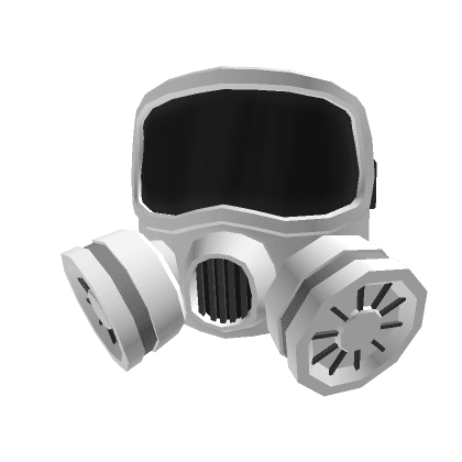 White Tactical GasMask