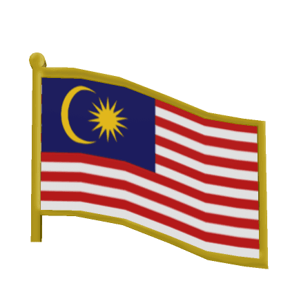 Malaysia Flag Pinned 3.0