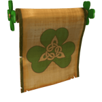 Leprechaun Vine Scroll