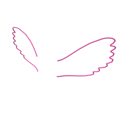 Doodle Angel Wings (Pink)