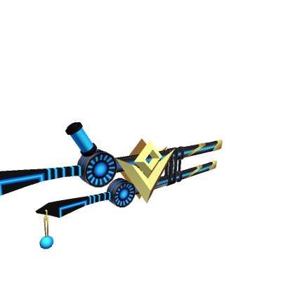 Sci - fi Katana(Black and Blue)