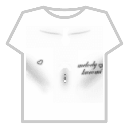 y2k stomach tummy shading with tattoos